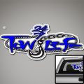 Tow Life Decal 32 Blue