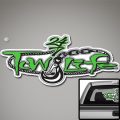Tow Life Decal 32 Green