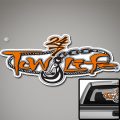 Tow Life Decal 32 Orange