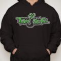 Tow Life Hoodie Green Logo
