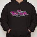 Tow Life Hoodie Pink Logo