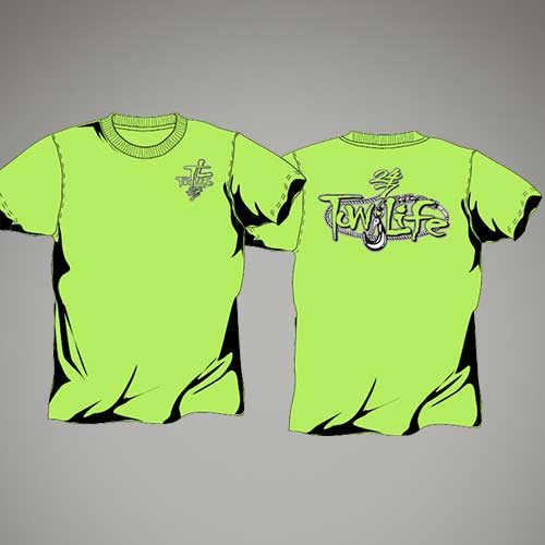 Tow Life Safety Green Short Sleeve