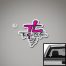 Tow Life Decal Small Pink