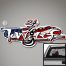 Tow Life Decal Sticker American Flag
