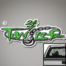 Tow Life Decal Sticker Green